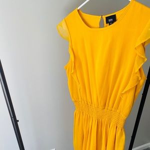 Flowy Yellow Dress